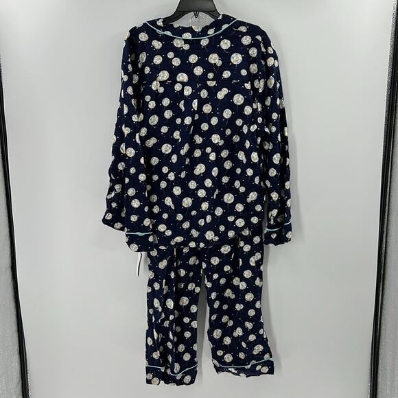 Kate Spade New York Pajama Set - Navy Disco - XL - New with tags - Picture 8 of 8